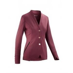 NEW HORSE PILOT women's aerotech ladies show coat in burgundy
